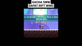 Hoki Gacha SWW dapat Rift Wing#shorts #growtopia #growtopiagame #growtopiaindonesia #growtopiaprofit