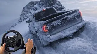 Toyota Tacoma | Snow Drive - Logitech G923 Forza Horizon 5 