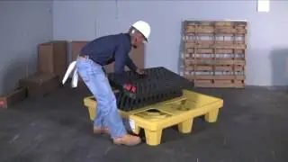 Spill Pallet P4 Plus Spill Containment Pallets - SafeRack