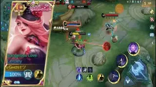 Epic comeback !!  Lesley best build & emblem set 2023 | Mobile Legends