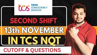 TCS NQT 13th November Second Shift Analysis | TCS Today's Exam Coding Questions | TCS NQT 2026