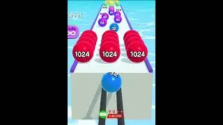 Ball run 2048 android iOS gameplay