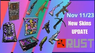 Rust New Skins/Punkjack Box/Abyss Sleepng Bag/Chameleon Bolt/Neon vibes Garage/Soul Eater Revi ...