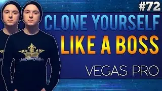Sony Vegas Pro 13: How To Clone Yourself Like A Boss - Tutorial #72