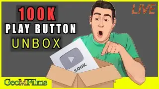 100k Youtube Play Button Unbox | History of GeoMFIlms | Q&A