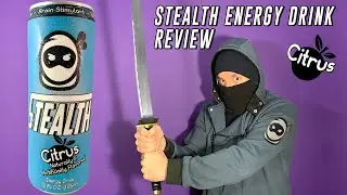 STEALTH Energy Drink Product Review; New company!!! Citrus flavored sugar free energy drink