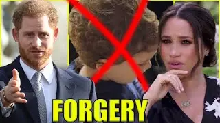 IT'S FAKE! Royal Fans NOTICE SHOCKING DETAILS Missing From Ghost Kid Archie's Birth Certificate.