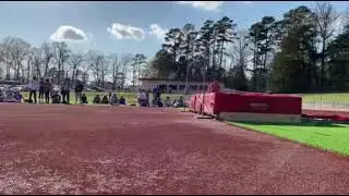 Jeremy DeZelle High Jump 2nd UIL Track Meet 2021