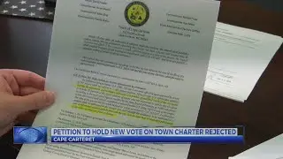 Cape Carteret rejects petition for referendum vote, files complaint