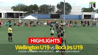 8 Wellington U19 vs Boca Jrs U19   HIGHLIGHTS