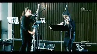 Fernando Curiel - Alus - for Flute alto/Flute Double bass/Duo MEI.