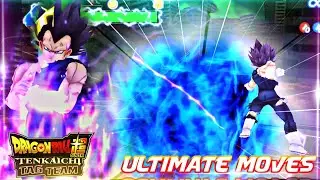 VEGETA DAMAGED MEGA INSTINCT | Ultimate Moves Vs Granola | Dragon Ball Super | DBZ ttt mod