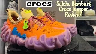 Salehe Bembury X Crocs Juniper Apricot Review. Crocs Pollex Juniper Apricot Review. #crocs #juniper