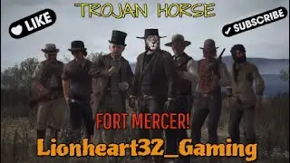 Red Dead Redemption - John Vs Bill Williamson Part 2 - SURPRISE GATLING GUN FORT MERCER!!
