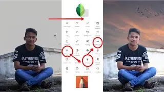 Snapseed Sketchbook Sky Background Change Manipulation Editing | Snapseed  Photo Editing Tutorial |