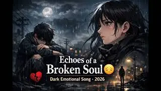 Echoes of a Broken Soul 😔 | Dark Emotional Song 2026 | Lonely Night Feel | Deep Sad Vibes      