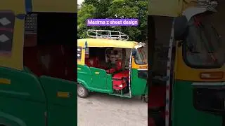 Bajaj Maxima z auto seat design modified