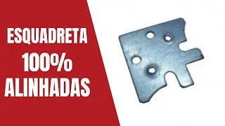 Montagem de portas de abrir com perfis de alum&iacute;nio - Esquadretas 100% alinhadas
