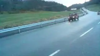 Suzuki Tips over!