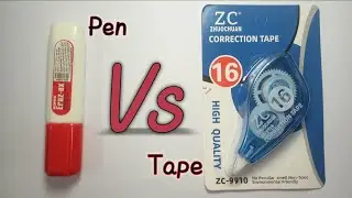 Correction Pen✍️ Vs Correction Tape