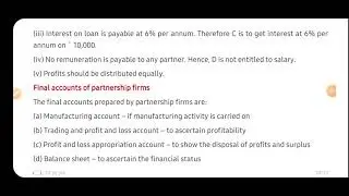 12th Accounts / unit 3 / exercise 3/ methods of capital Account
