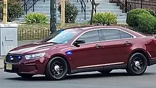 *Rare* Passaic County Sheriff's Unmarked Taurus Responding Down Broadway.