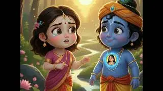 Thakur ji Maan Kiye Kishori ji se..🦚🦚@BhaktiPath      #krishnbaalleela#viralvideo#animationstory