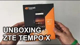 Unboxing and Quick Specs Review of the ZTE Tempo X