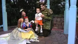 Walt Disney World - Meeting Princess Tiana and Prince Naveen - May 21, 2011