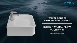 CLEEN Natural Flow Wash Basin from Cera