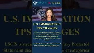 TPS ENDED for Multiple Countries! ⚠️ New DHS Policy Explained🚨 #ImmigrationNews #USCIS #TPS #DHS