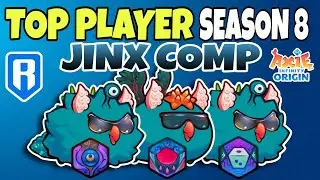 TOP PLAYER USING JINX || AXIE INFINITY ORIGINS SEASON 8 MYSTIC ERA