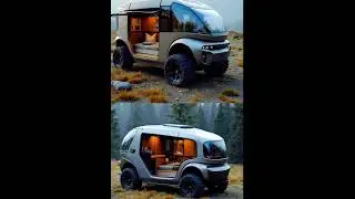 🌟Off-Road Luxury:Tiny Camper, Massive Adventure#OffRoadCamper #FuturisticCamper #VanLife #TinyCamper
