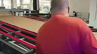 HUAYU flexo printer die cutter-slotter vibrator stacker machine #packagingmachine #machine #boxing