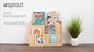 Lexico Book Display Shelf Assembly