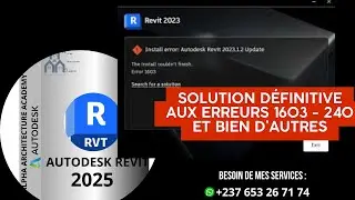 𝑬𝑹𝑹𝑬𝑼𝑹𝑺 𝟏𝟔𝟎𝟑 & 𝟐𝟒𝟎 𝑨𝑼 𝑳𝑶𝑮𝑰𝑪𝑰𝑬𝑳 𝑹𝑬𝑽𝑰𝑻 : LA SOLUTION