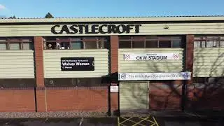 Castlecroft Stadium on a sunny January afternoon