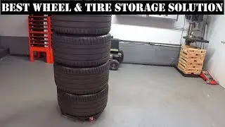 Best Wheel and Tire Storage Solution CHEAP | Auto Fanatic
