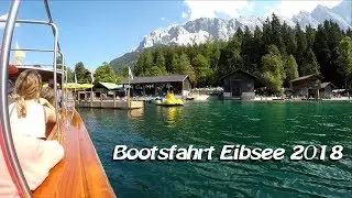 Bootsfahrt Eibsee 2018
