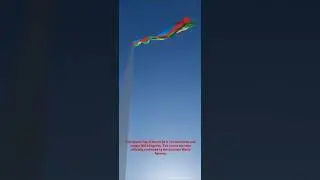 The largest flag in the world is 72 meters long and weighs 500 kilograms!😲#shorts #shortvideo