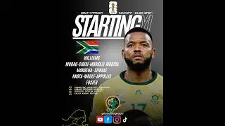 Bafana bafana starting 11 Zimbabwe vs South Africa in the fifa World Cup qualifiers #orlandopirates