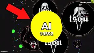 Artificial Intelligence vs Humans! 🤖 Epic Agar.io Solo Gameplays