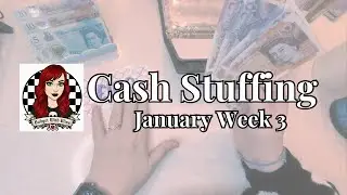 Weekly Cash Stuffing | Sinking Funds | Savings Challenges | UK Budget | January Week 3