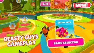 Fall Guys NEW BEASTY GUYS SHOW FULL GAMEPLAY (PC UHD) [4K60FPS] RTX ON