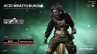 New Legendary Bundle for Wraith (Acid Wraith), Post Malone Event. [Apex Legends -Highlight- Nov.23]