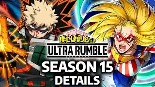 Подробности 15-го сезона My Hero Ultra Rumble: Звезды и полосы, набор навыков причуды Бакуго, вто...