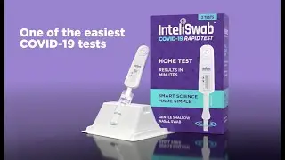 InteliSwab&trade; COVID-19 Rapid Test 3D Ad