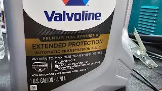 Trans Pan Service 5 Qts - From the top - 2011 - 2024 F150 - Dipstick Update and Valvoline Fluid