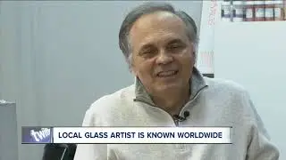 Local glass artist is known worldwide