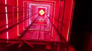 The experience elevator in the A'DAM LOOKOUT going down, Amsterdam. #amsterdam #travel #travelvlog